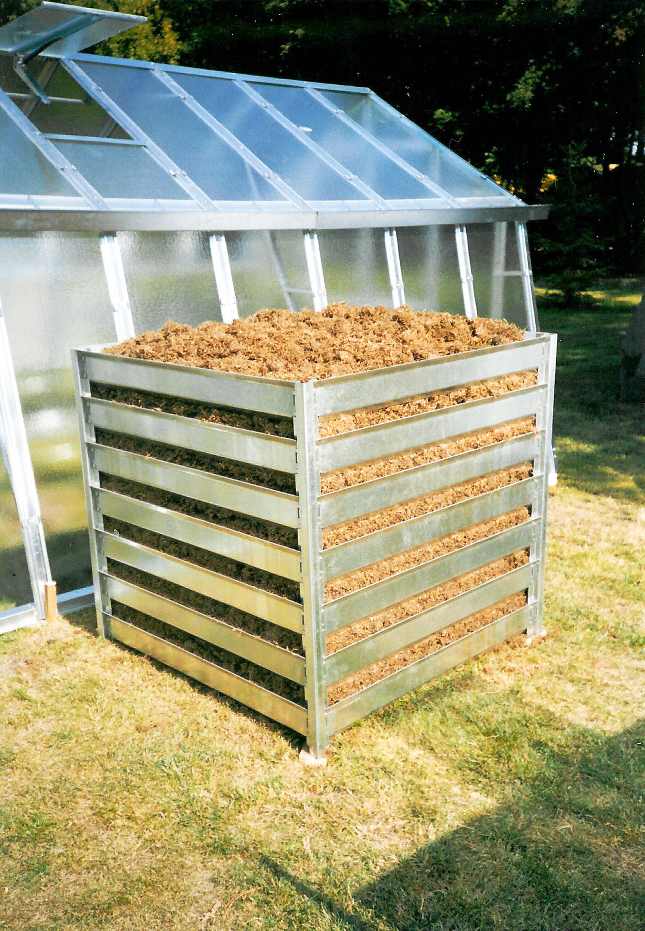 Výhodný set kompostéru K 115 a rozšiřovacího modulu K 115-R