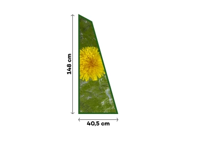 Sklo rozptylové (pravý klín) 40,5 × 148 cm