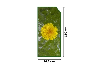 Sklo rozptylové (s úkosem, pravé) 42,1 × 150 cm